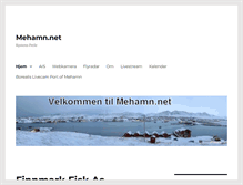 Tablet Screenshot of mehamn.net